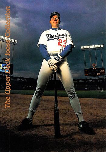 1993 Upper Deck - Iooss Collection Jumbo #WI 9 Eric Karros Front