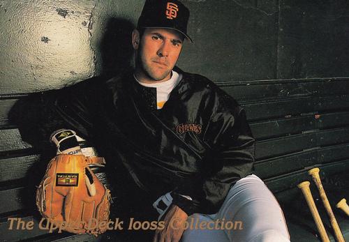 1993 Upper Deck - Iooss Collection Jumbo #WI 11 Will Clark Front