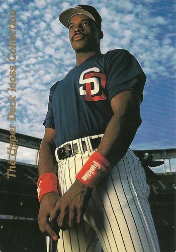 1993 Upper Deck - Iooss Collection Jumbo #WI 16 Fred McGriff Front