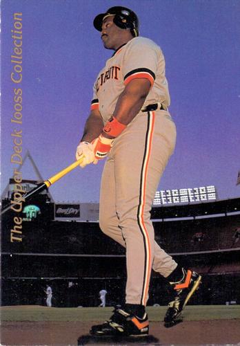 1993 Upper Deck - Iooss Collection Jumbo #WI 23 Cecil Fielder Front