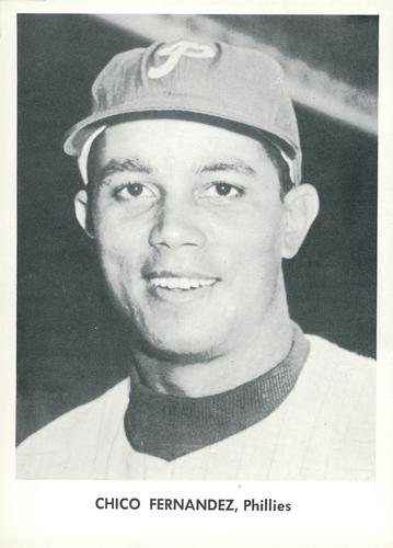 1958 Jay Publishing Philadelphia Phillies #NNO Chico Fernandez Front