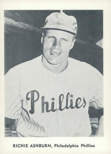 1959 Jay Publishing Philadelphia Phillies #NNO Richie Ashburn Front