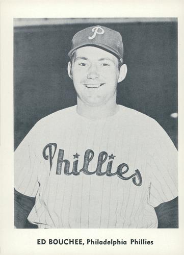 1959 Jay Publishing Philadelphia Phillies #NNO Ed Bouchee Front