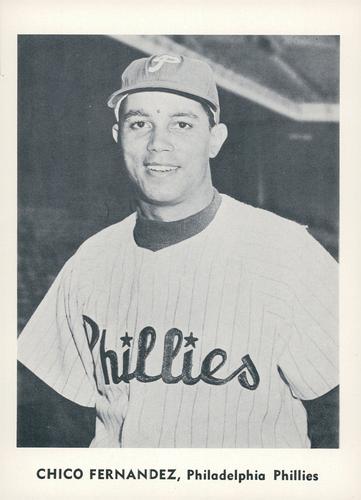 1959 Jay Publishing Philadelphia Phillies #NNO Chico Fernandez Front