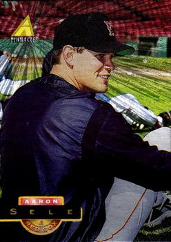 1994 Pinnacle - Museum Collection #95 Aaron Sele Front
