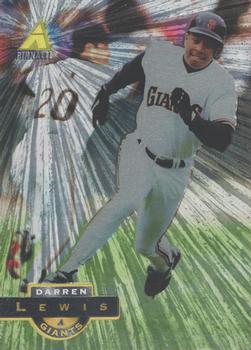 1994 Pinnacle - Museum Collection #169 Darren Lewis Front