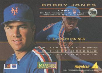 1994 Pinnacle - Museum Collection #380 Bobby Jones Back