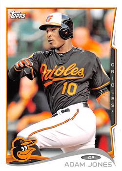 2014 Topps Baltimore Orioles #BAL-1 Adam Jones Front