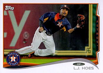 2014 Topps Houston Astros #HOU-13 L.J. Hoes Front