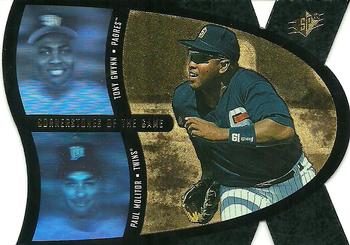1997 SPx - Cornerstones of the Game #4 Tony Gwynn / Paul Molitor Front