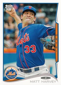 2014 Topps New York Mets #NYM-10 Matt Harvey Front