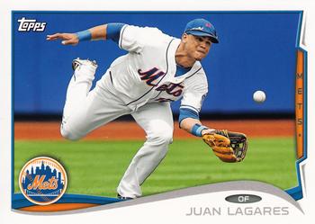 2014 Topps New York Mets #NYM-15 Juan Lagares Front