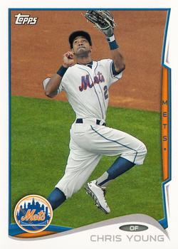 2014 Topps New York Mets #NYM-16 Chris Young Front