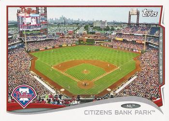 2014 Topps Philadelphia Phillies #PH-17 Citizens Bank Park Front