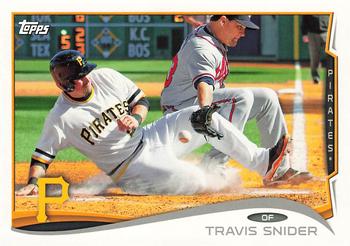 2014 Topps Pittsburgh Pirates #PIT-3 Travis Snider Front