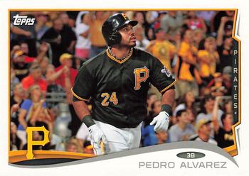 2014 Topps Pittsburgh Pirates #PIT-5 Pedro Alvarez Front