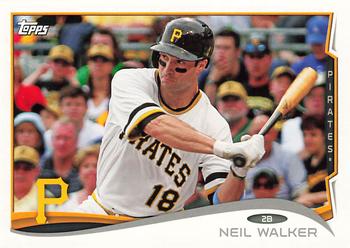 2014 Topps Pittsburgh Pirates #PIT-6 Neil Walker Front