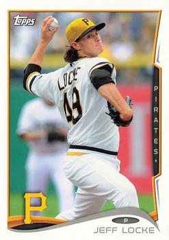 2014 Topps Pittsburgh Pirates #PIT-7 Jeff Locke Front