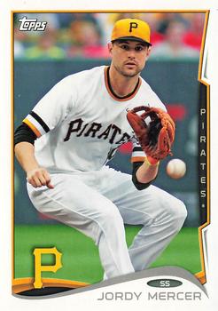 2014 Topps Pittsburgh Pirates #PIT-9 Jordy Mercer Front