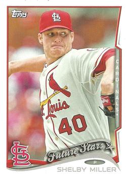 2014 Topps St. Louis Cardinals #STL5 Shelby Miller Front