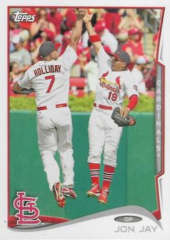 2014 Topps St. Louis Cardinals #STL14 Jon Jay Front
