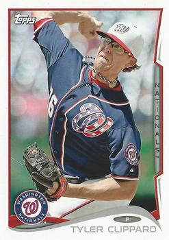 2014 Topps Washington Nationals #WAS-10 Tyler Clippard Front