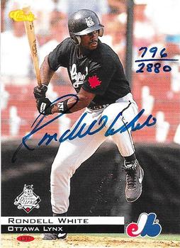 1994 Classic - Autographs #NNO Rondell White Front