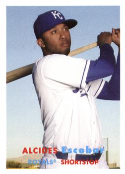 2015 Topps Archives #43 Alcides Escobar Front