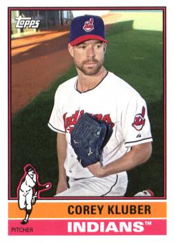 2015 Topps Archives #196 Corey Kluber Front