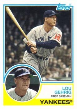 2015 Topps Archives #217 Lou Gehrig Front