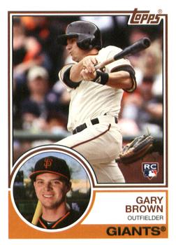 2015 Topps Archives #261 Gary Brown Front