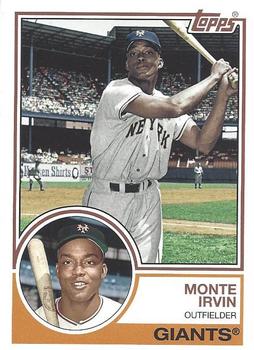 2015 Topps Archives #322 Monte Irvin Front