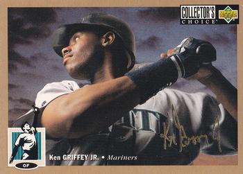 1994 Collector's Choice - Gold Signature #117 Ken Griffey Jr. Front