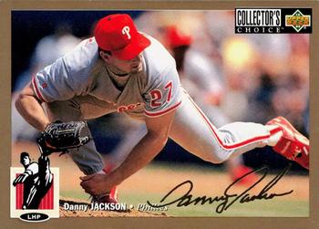 1994 Collector's Choice - Gold Signature #145 Danny Jackson Front