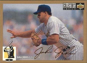 1994 Collector's Choice - Gold Signature #146 John Jaha Front