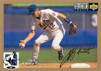 1994 Collector's Choice - Gold Signature #159 Jeff Kent Front