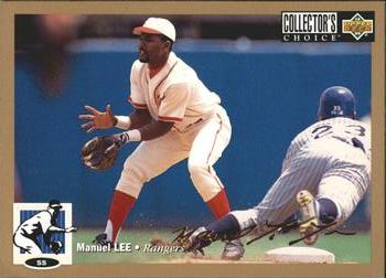 1994 Collector's Choice - Gold Signature #172 Manuel Lee Front