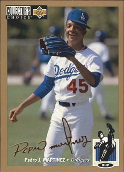 1994 Collector's Choice - Gold Signature #189 Pedro J. Martinez Front