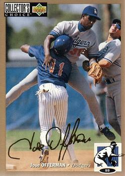 1994 Collector's Choice - Gold Signature #219 Jose Offerman Front