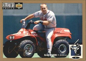 1994 Collector's Choice - Gold Signature #221 Greg Olson Front
