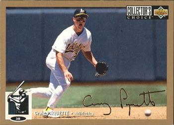 1994 Collector's Choice - Gold Signature #225 Craig Paquette Front