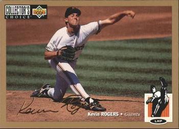 1994 Collector's Choice - Gold Signature #243 Kevin Rogers Front
