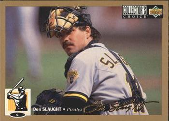 1994 Collector's Choice - Gold Signature #259 Don Slaught Front
