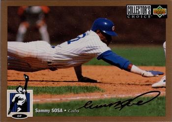 1994 Collector's Choice - Gold Signature #263 Sammy Sosa Front