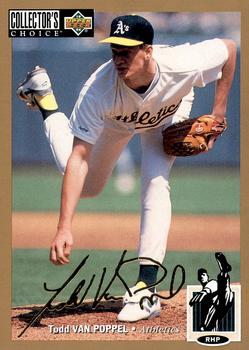 1994 Collector's Choice - Gold Signature #279 Todd Van Poppel Front
