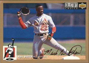 1994 Collector's Choice - Gold Signature #294 Mark Whiten Front
