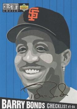 1994 Collector's Choice - Gold Signature #316 Barry Bonds Front