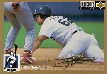 1994 Collector's Choice - Gold Signature #364 Junior Felix Front