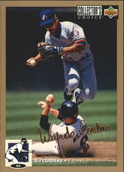 1994 Collector's Choice - Gold Signature #395 Wil Cordero Front