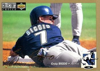 1994 Collector's Choice - Gold Signature #456 Craig Biggio Front